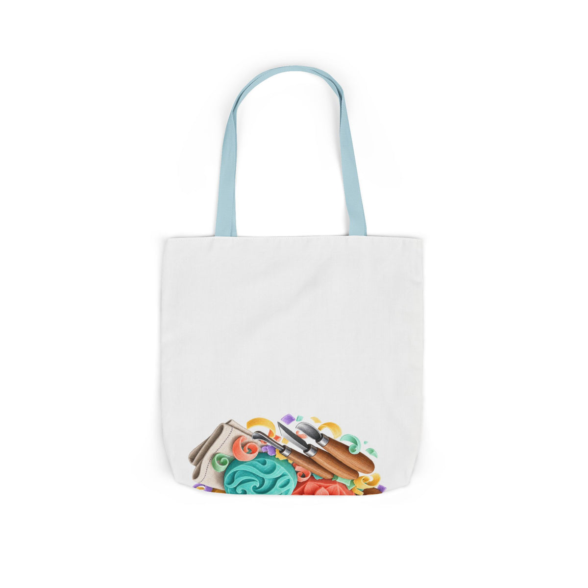 Colorful Soap Carving Workshop Tote Bag