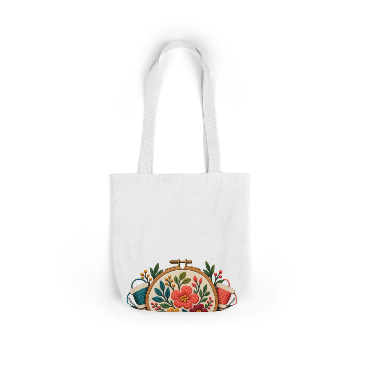 Botanical Embroidery Workshop Tote Bag