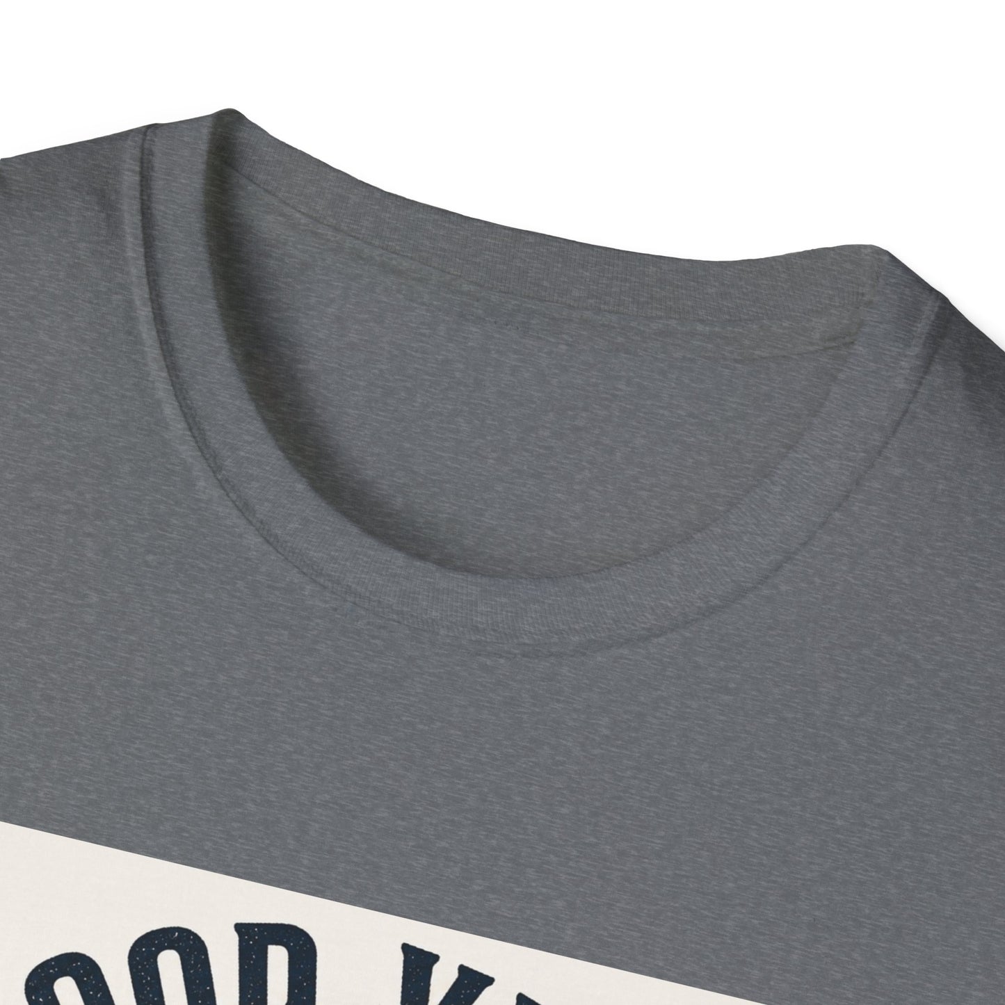 Good Vibes High Tides T-Shirt | Retro Sunset Palm Beach Design
