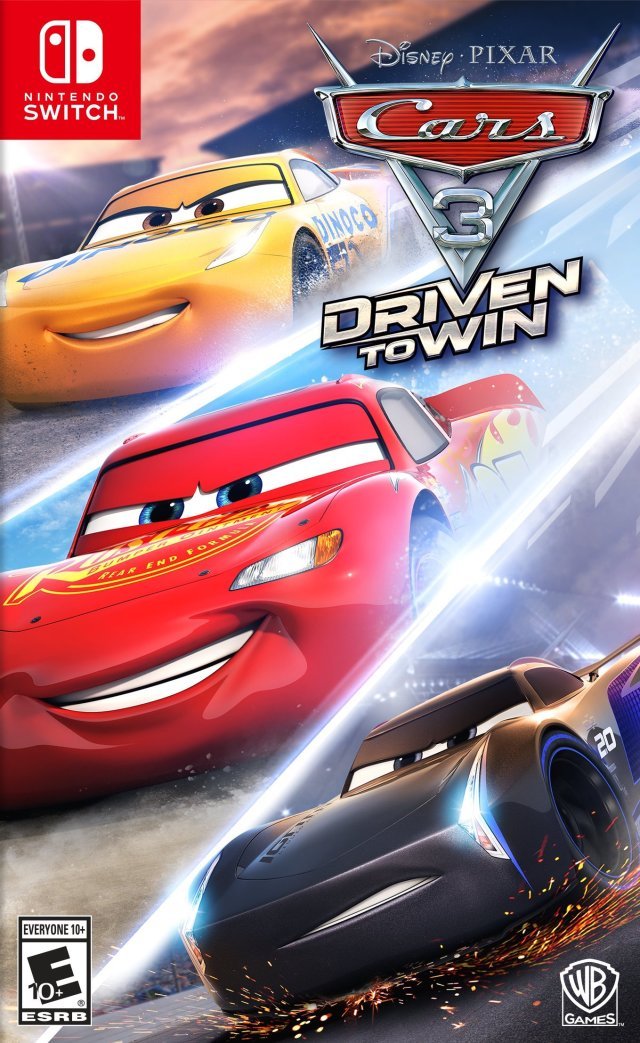 Cars 3: Driven To Win (with 4 Controller Bundle) (Nintendo Switch)
