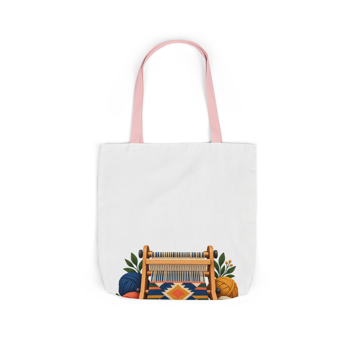 Geometric Hand Weaving Workshop Tote Bag