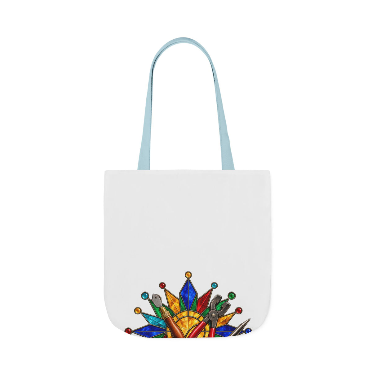 Stained Glass Workshop Tools Tote Bag