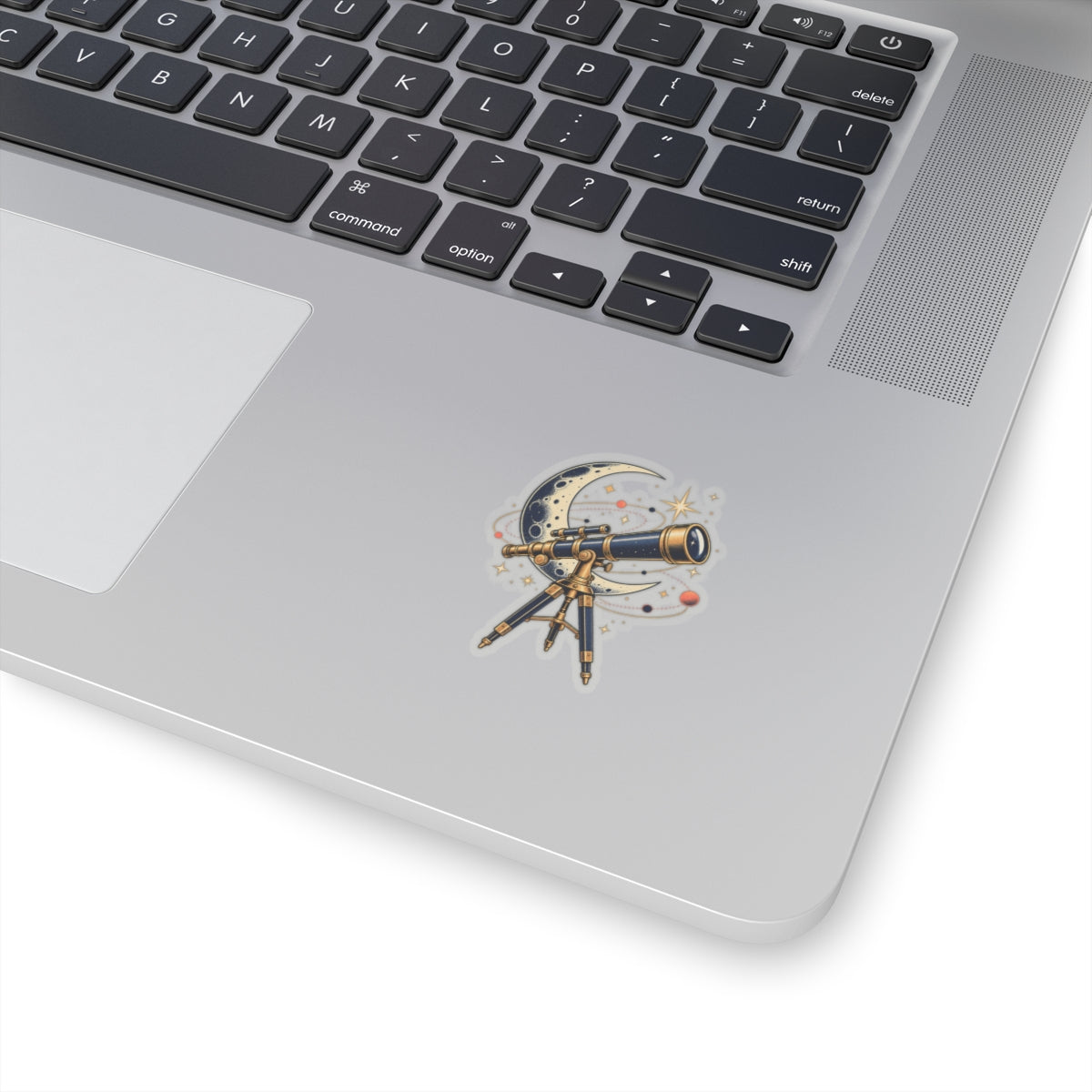 Vintage Telescope Celestial Astronomy Sticker