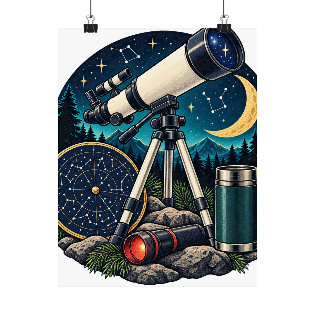 Backyard Stargazing Workshop Poster