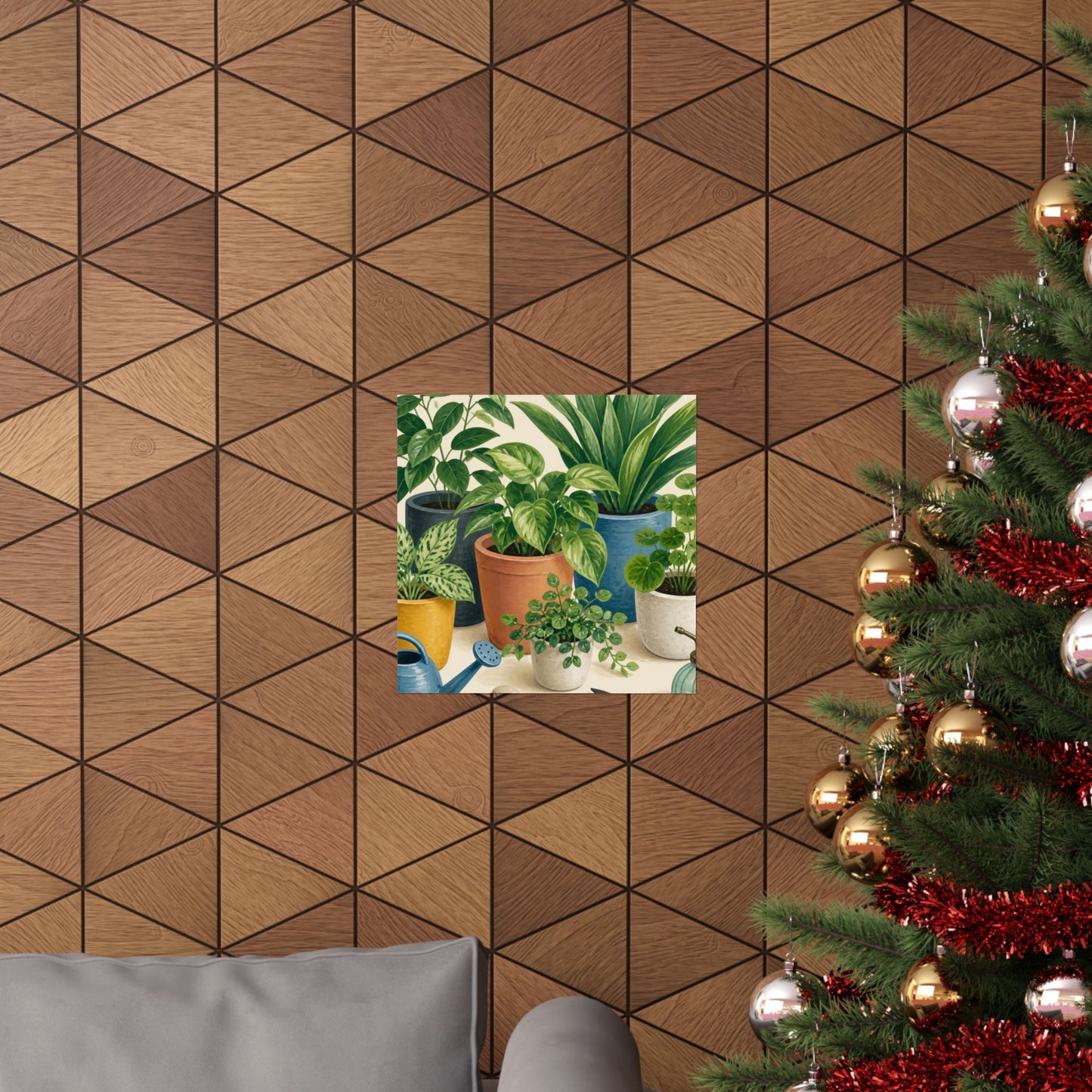 Calm Indoor Houseplant Collection Art Poster