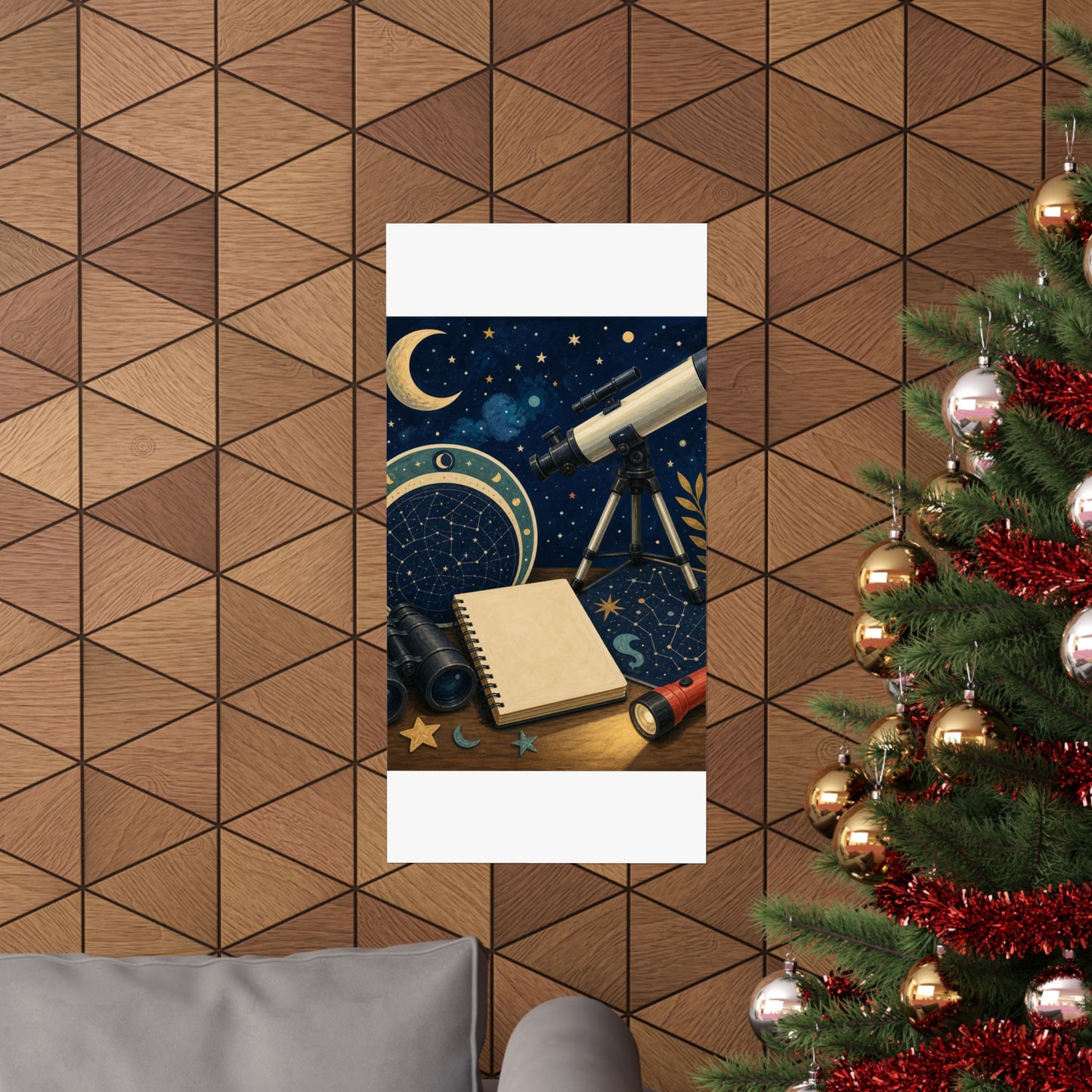 Classic Stargazing Astronomy Hobby Poster