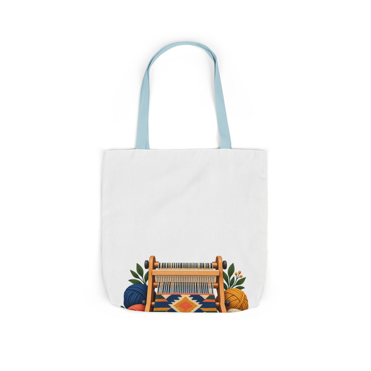 Geometric Hand Weaving Workshop Tote Bag
