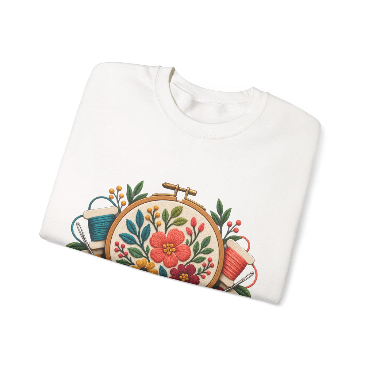 Botanical Embroidery Workshop Sweatshirt