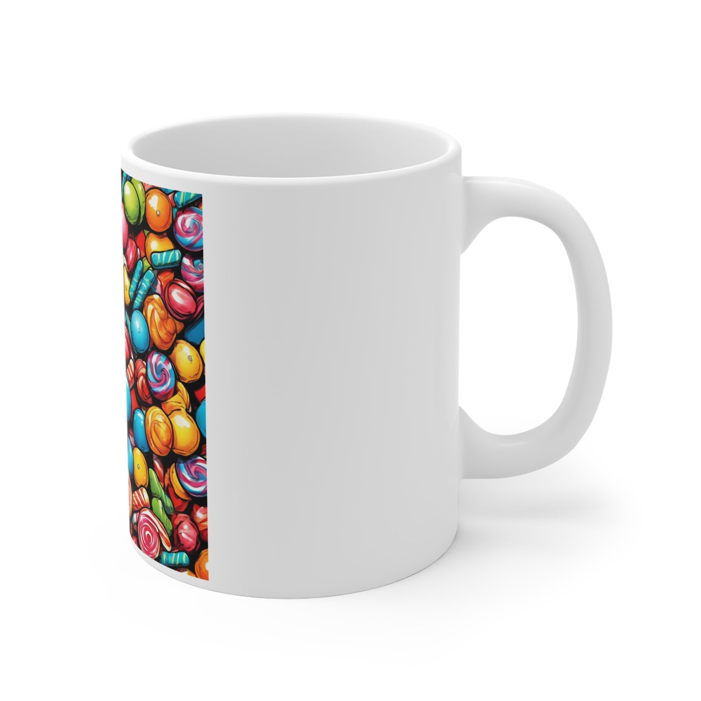Colorful Candy Pattern Sweets Gift Art Coffee Mug