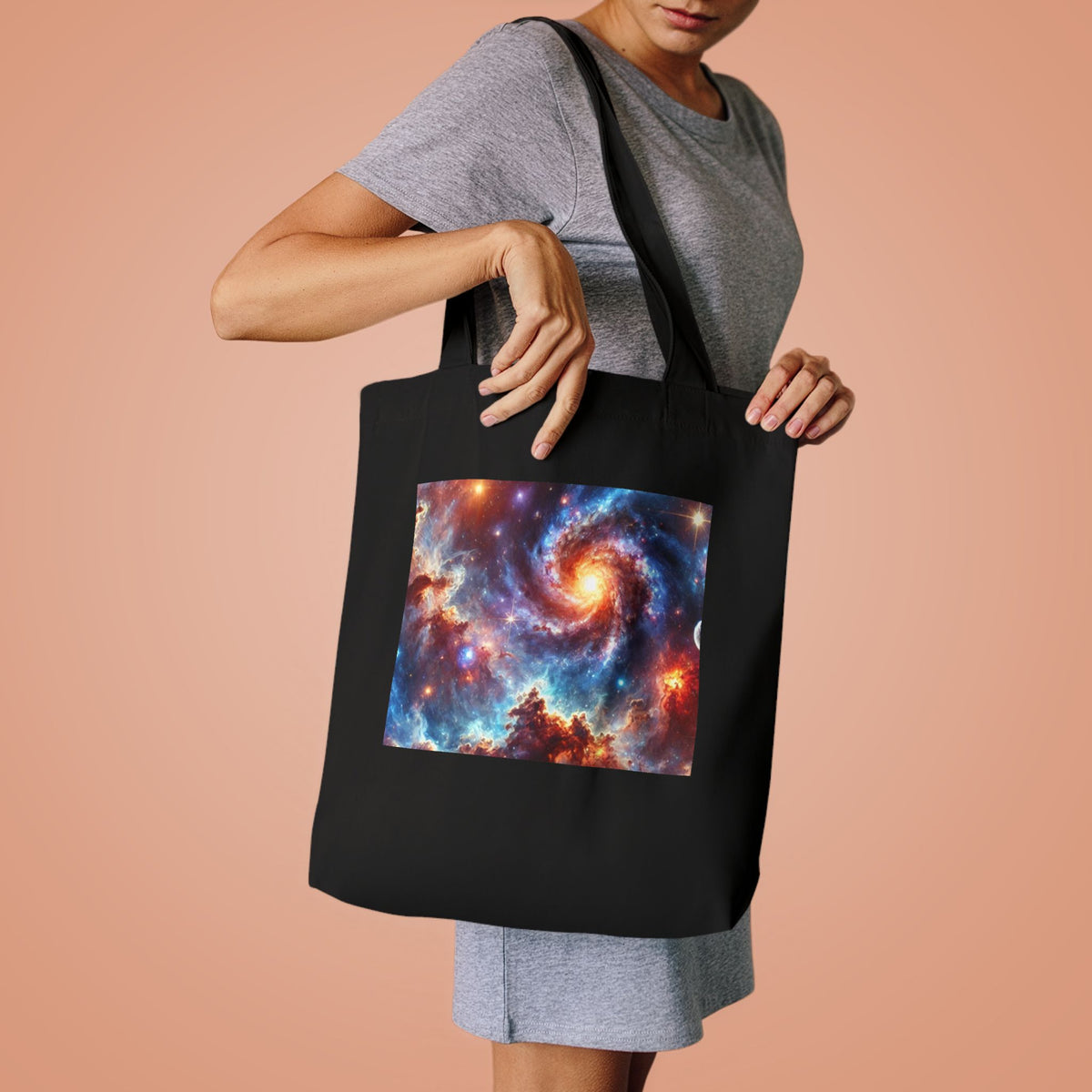Galaxy Nebula Dreamscape Abstract Space Tote Bag Astronomy Gift