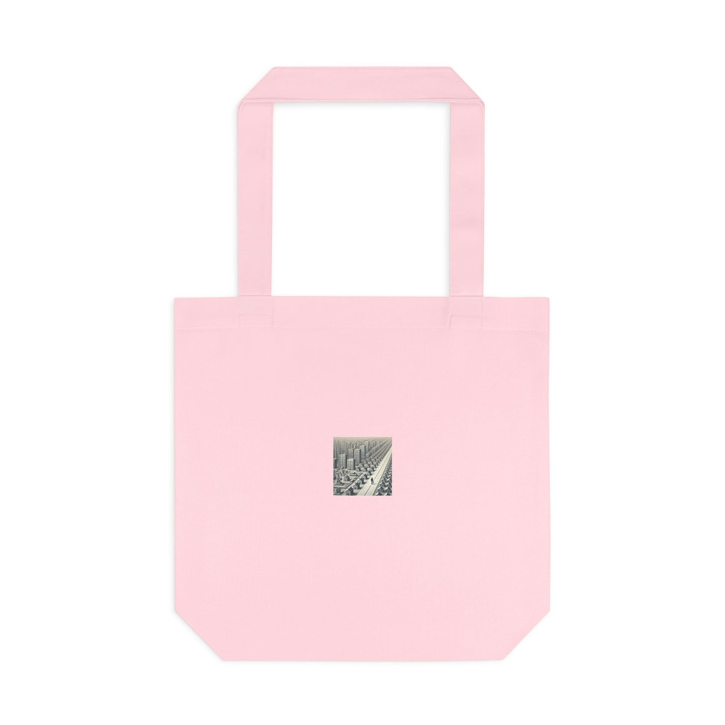 Monochrome Urban Factory Cityscape Tote Bag Architecture Gift