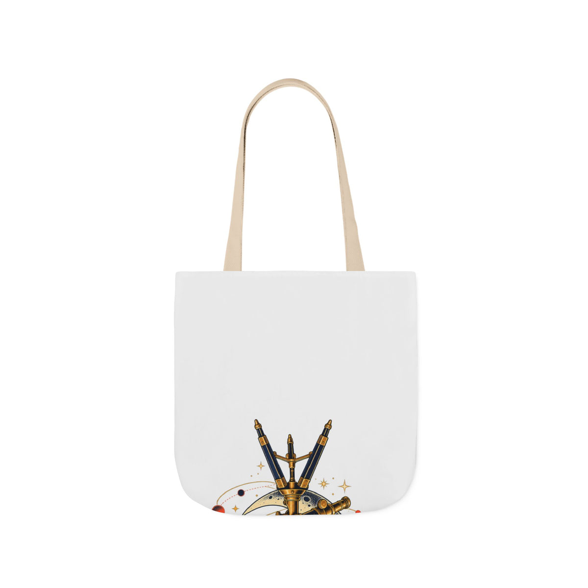 Vintage Telescope Celestial Astronomy Tote Bag