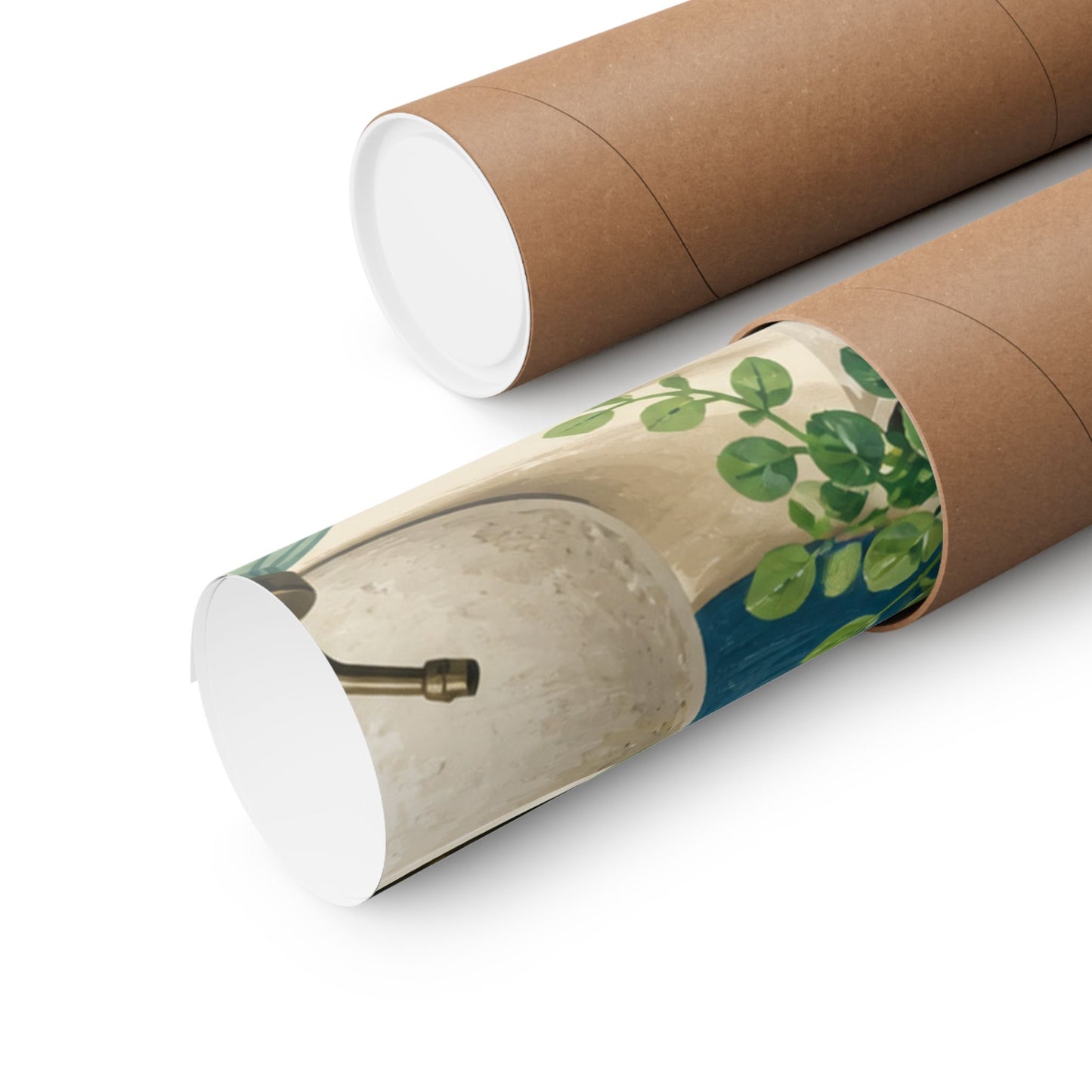 Calm Indoor Houseplant Collection Art Poster