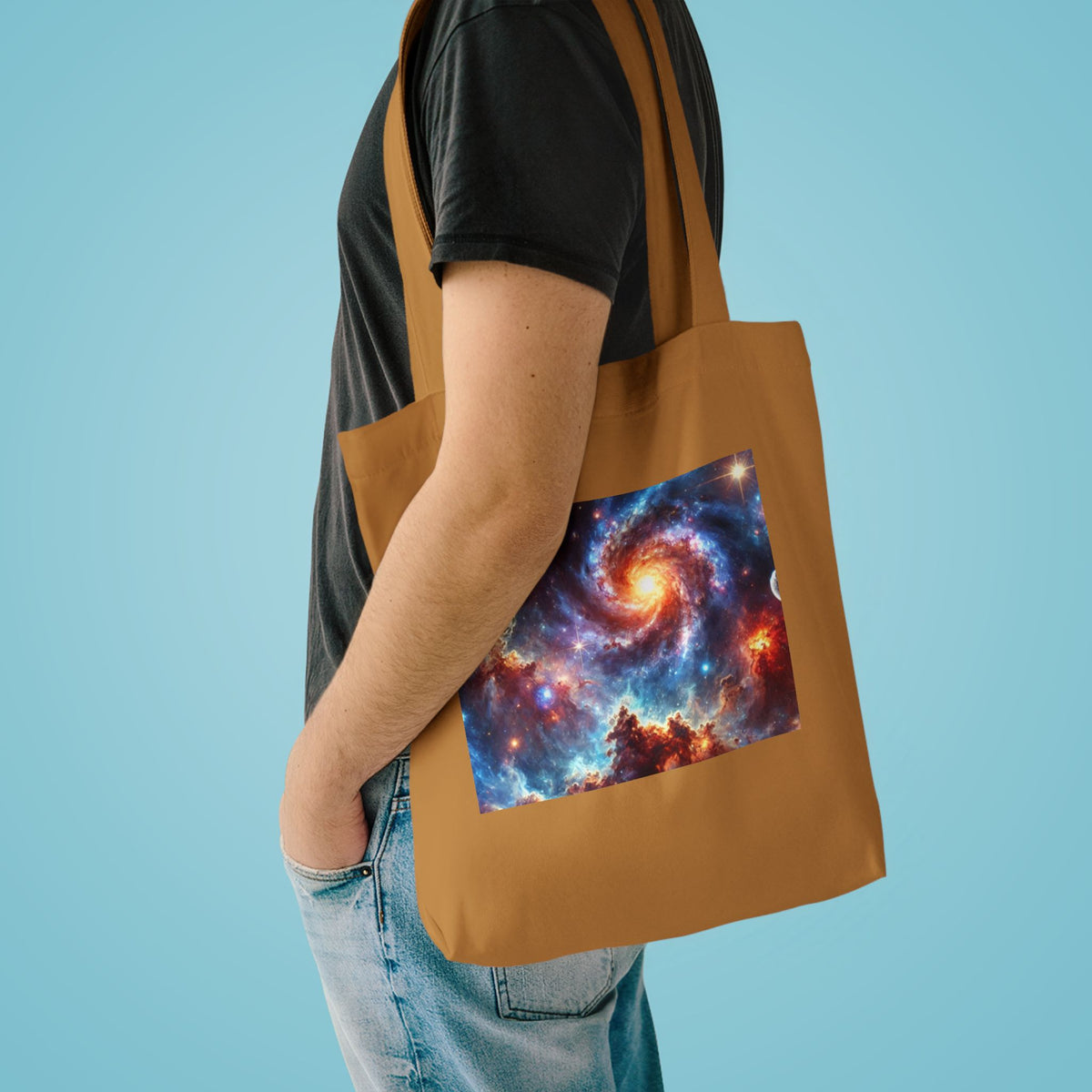 Galaxy Nebula Dreamscape Abstract Space Tote Bag Astronomy Gift