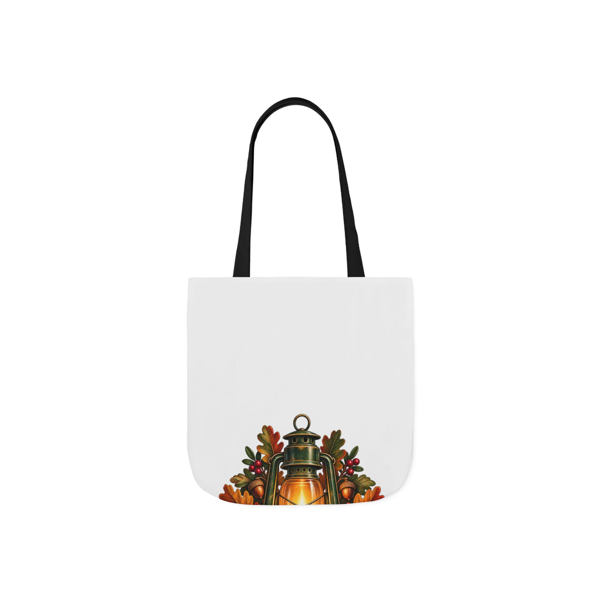 Autumn Oak Lantern and Acorns Tote Bag