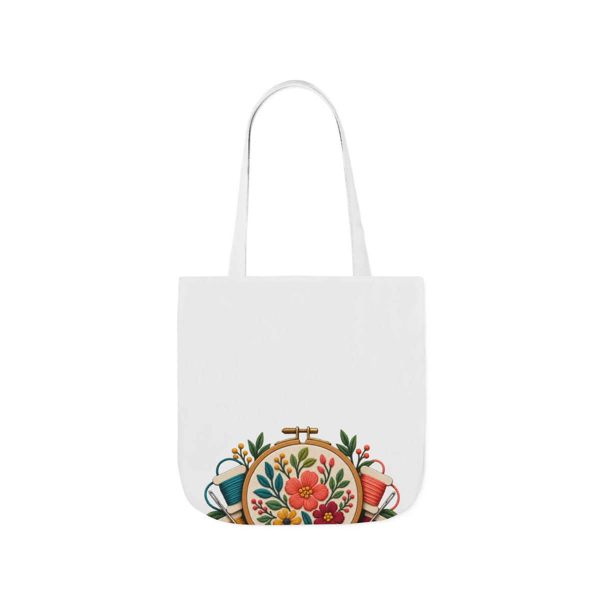Botanical Embroidery Workshop Tote Bag