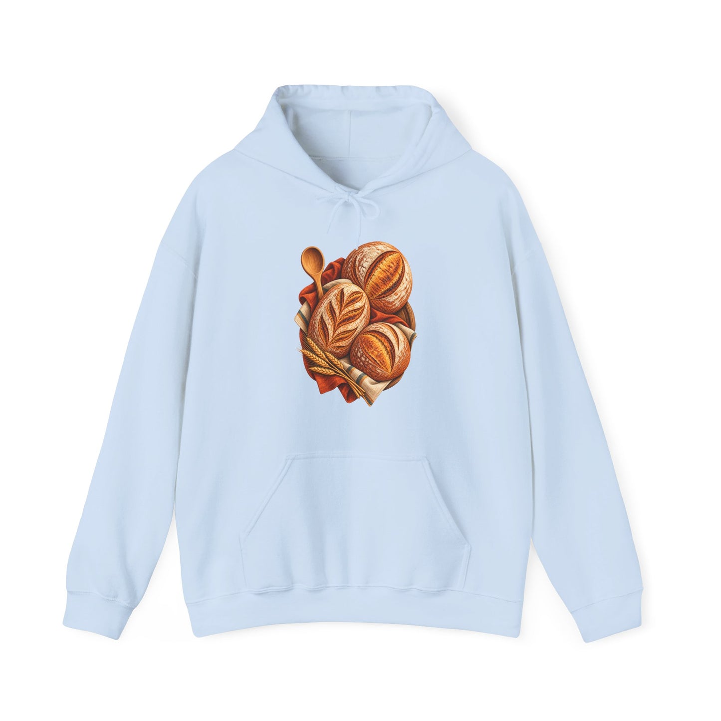 Artisan Bread Baking Emblem Hoodie