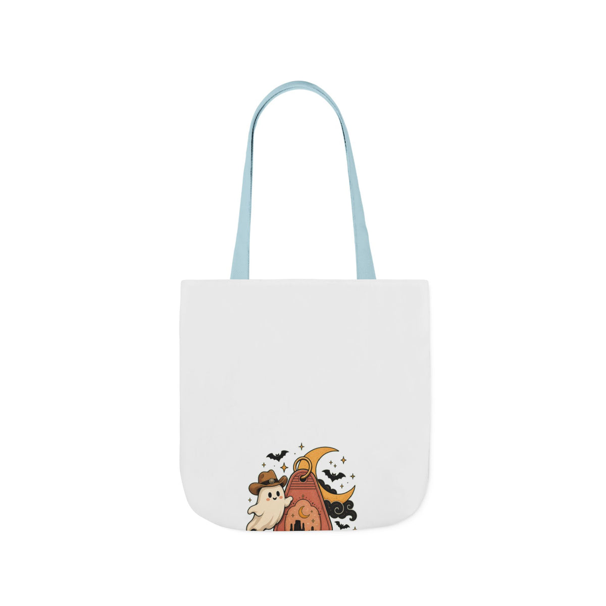 Haunted Desert Keytag Ghost Halloween Tote Bag