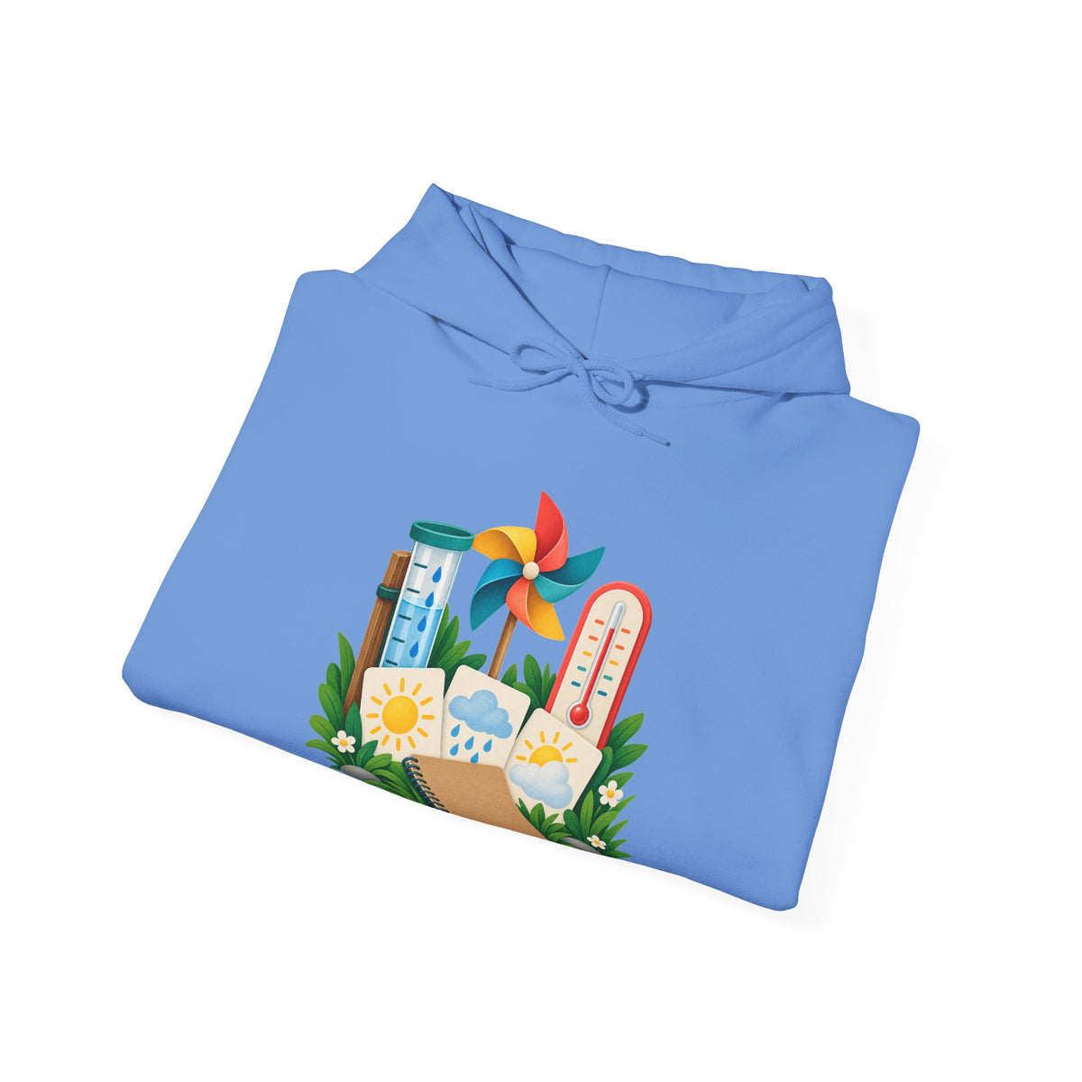 Colorful Backyard Weather Watching Kit Hoodie