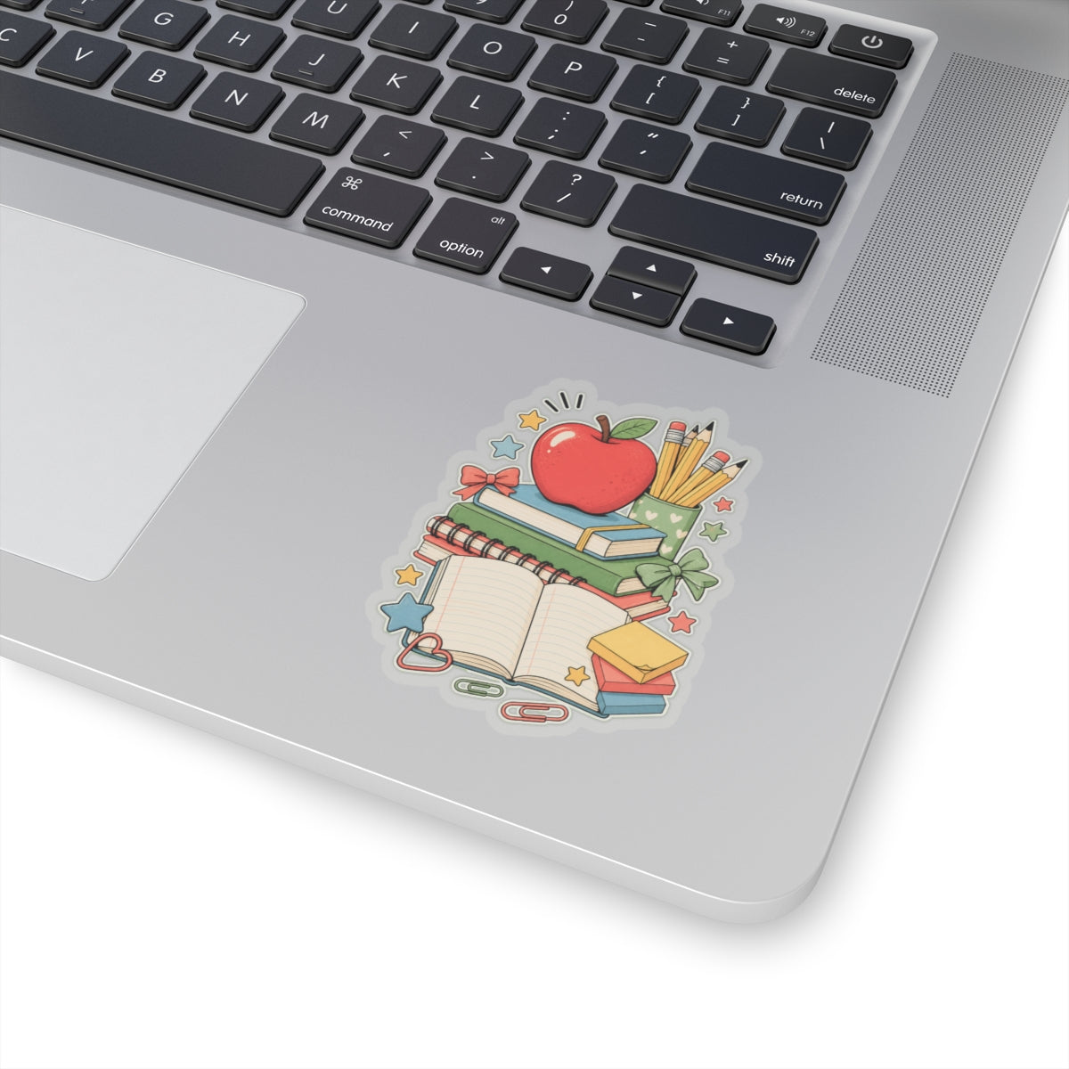 Apple Pencil Desk Stack Back To School Sticker