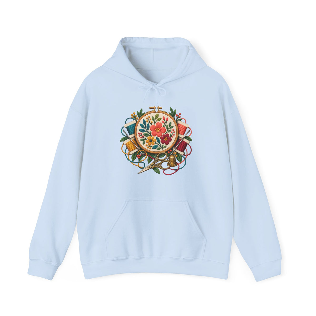 Botanical Embroidery Workshop Hoodie