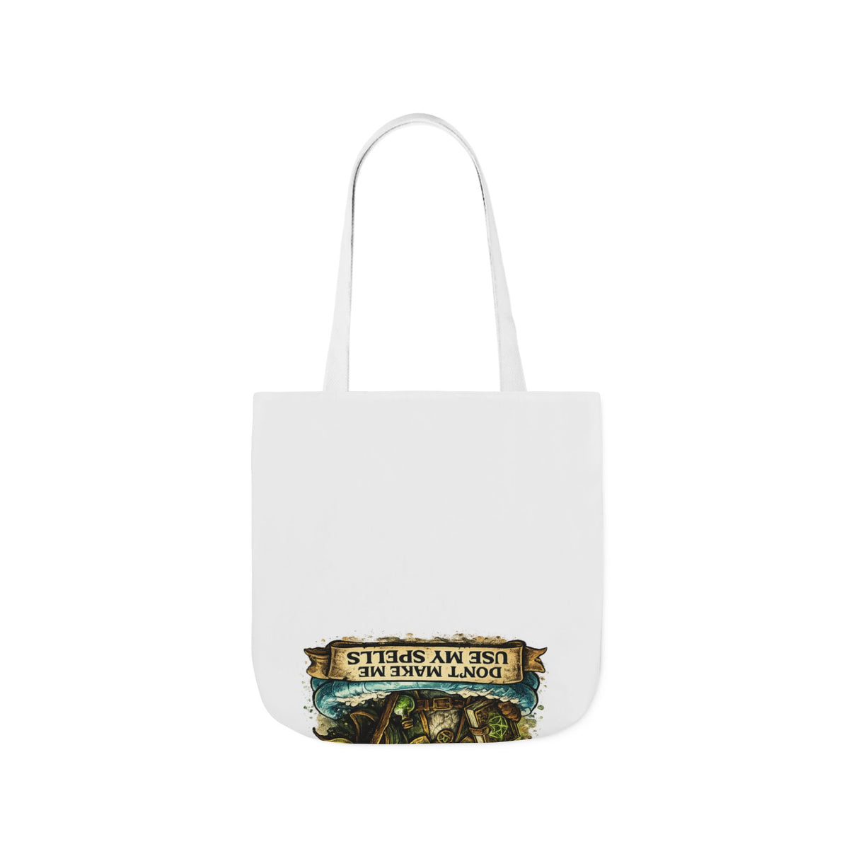 Crazy Cat Wizard Funny Fantasy Magic Tote Bag