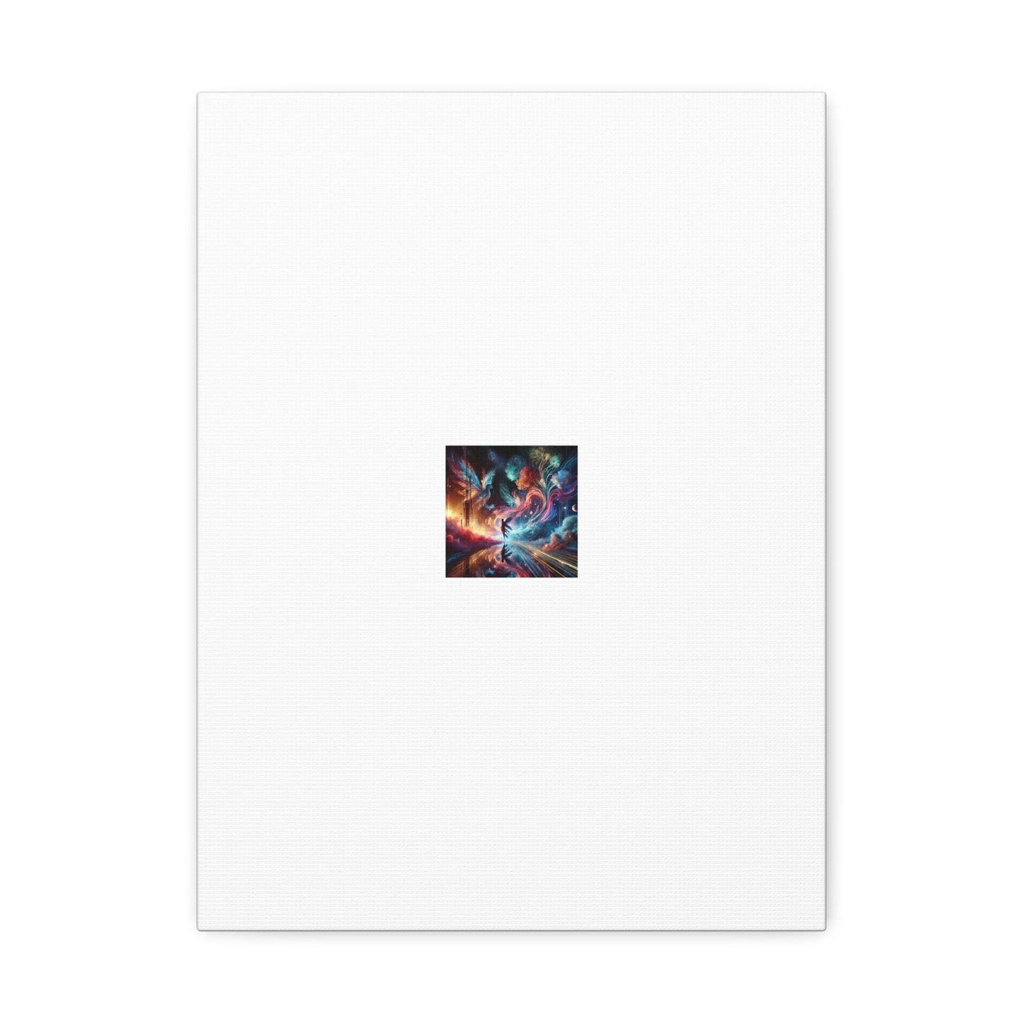 Cosmic Aurora Dancer Dreamscape Gallery Canvas Wall Art