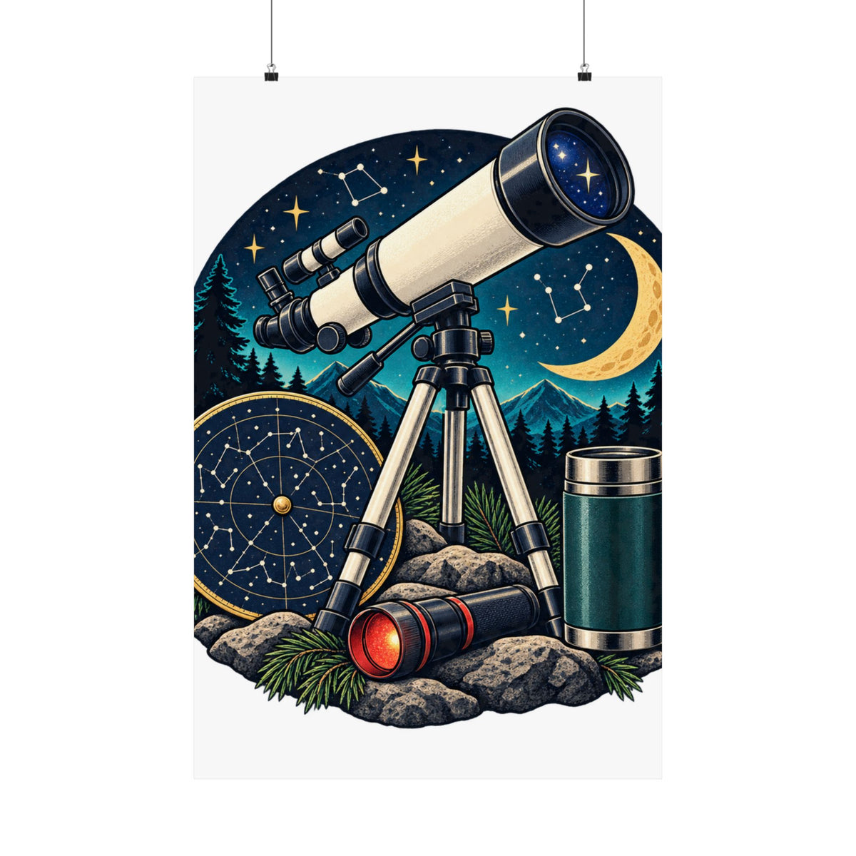 Backyard Stargazing Workshop Poster
