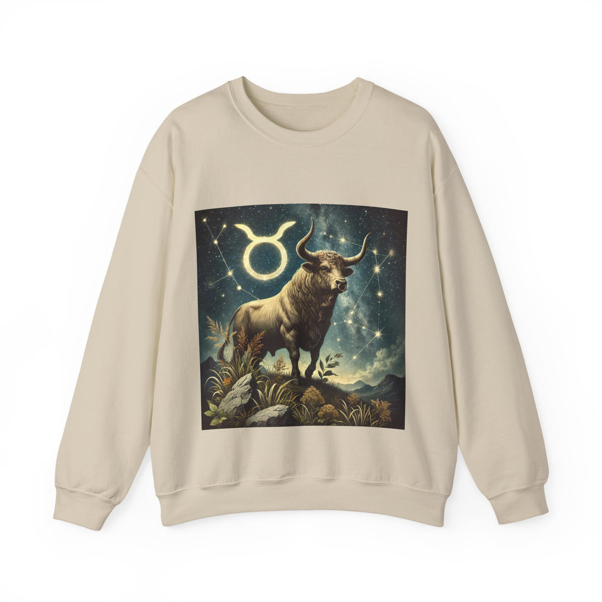 Taurus Bull Constellation Celestial Sweatshirt