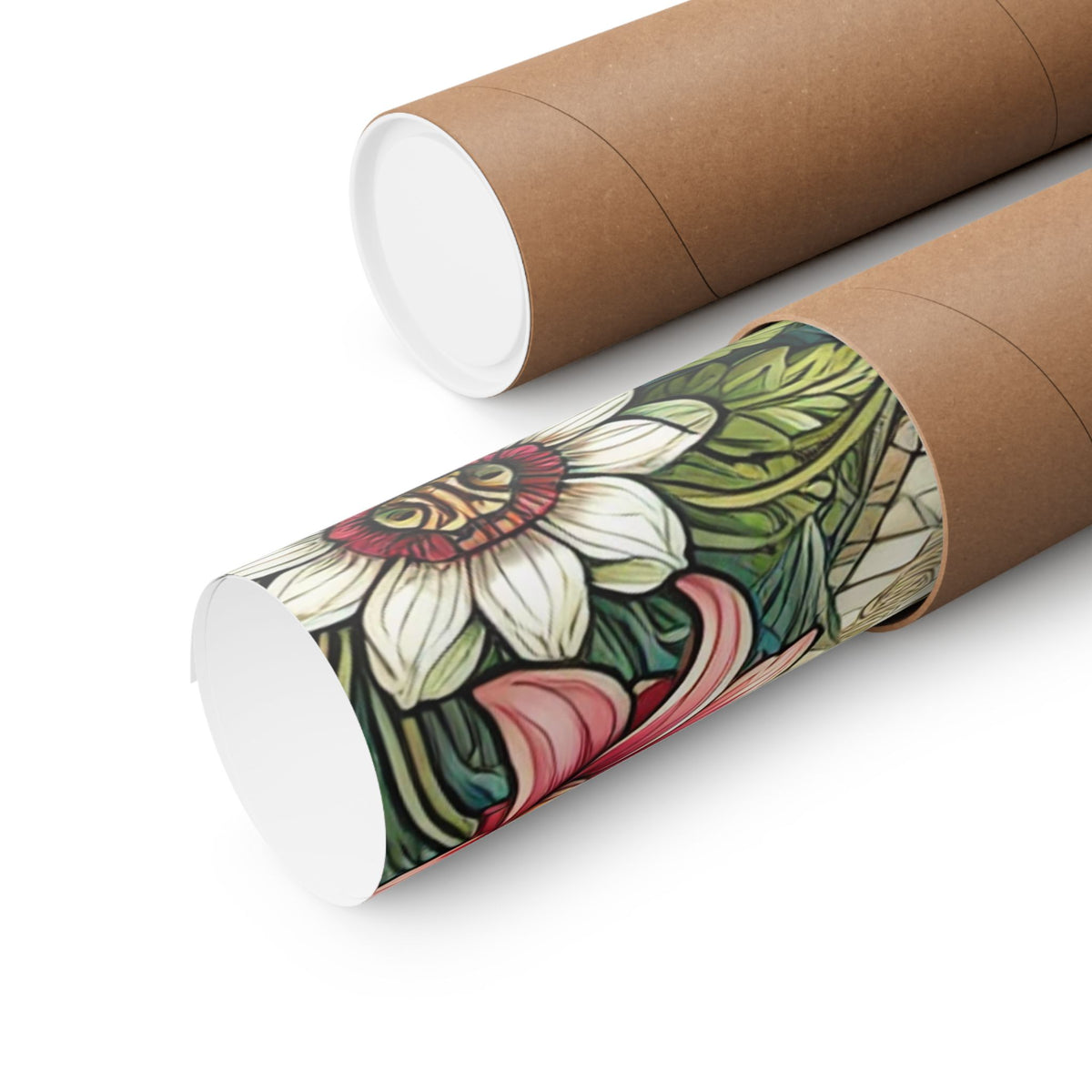 Botanical Gazebo Garden Art Nouveau Wall Art Poster