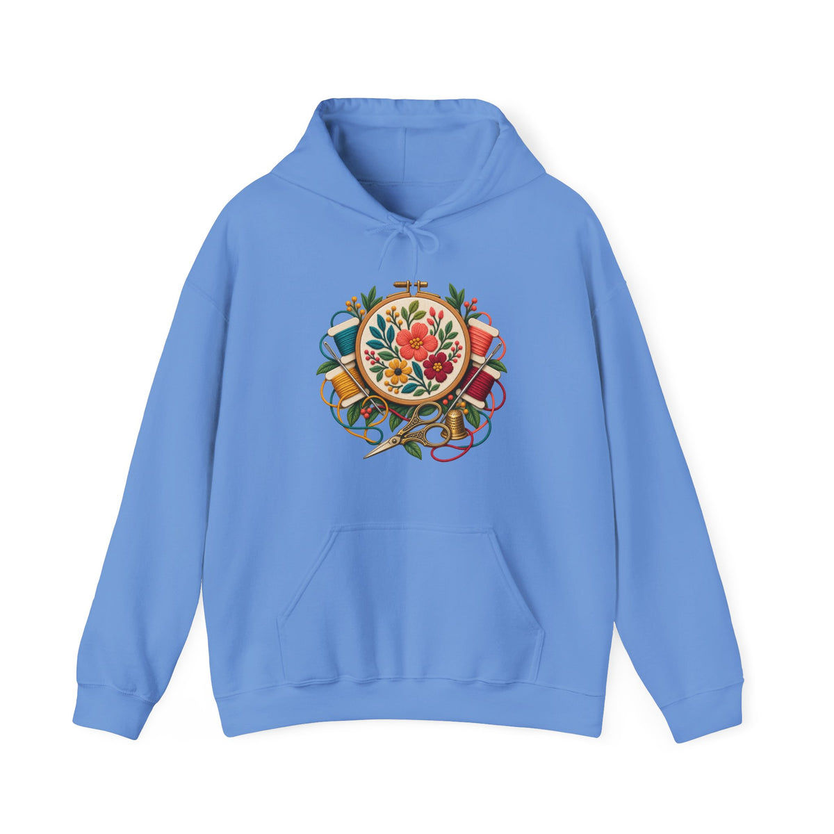 Botanical Embroidery Workshop Hoodie