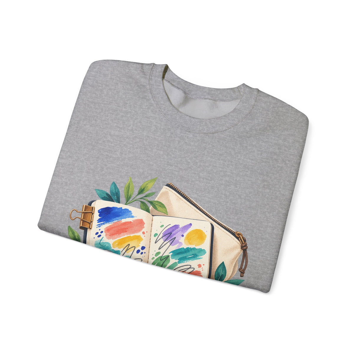Colorful Urban Sketching Travel Kit Sweatshirt