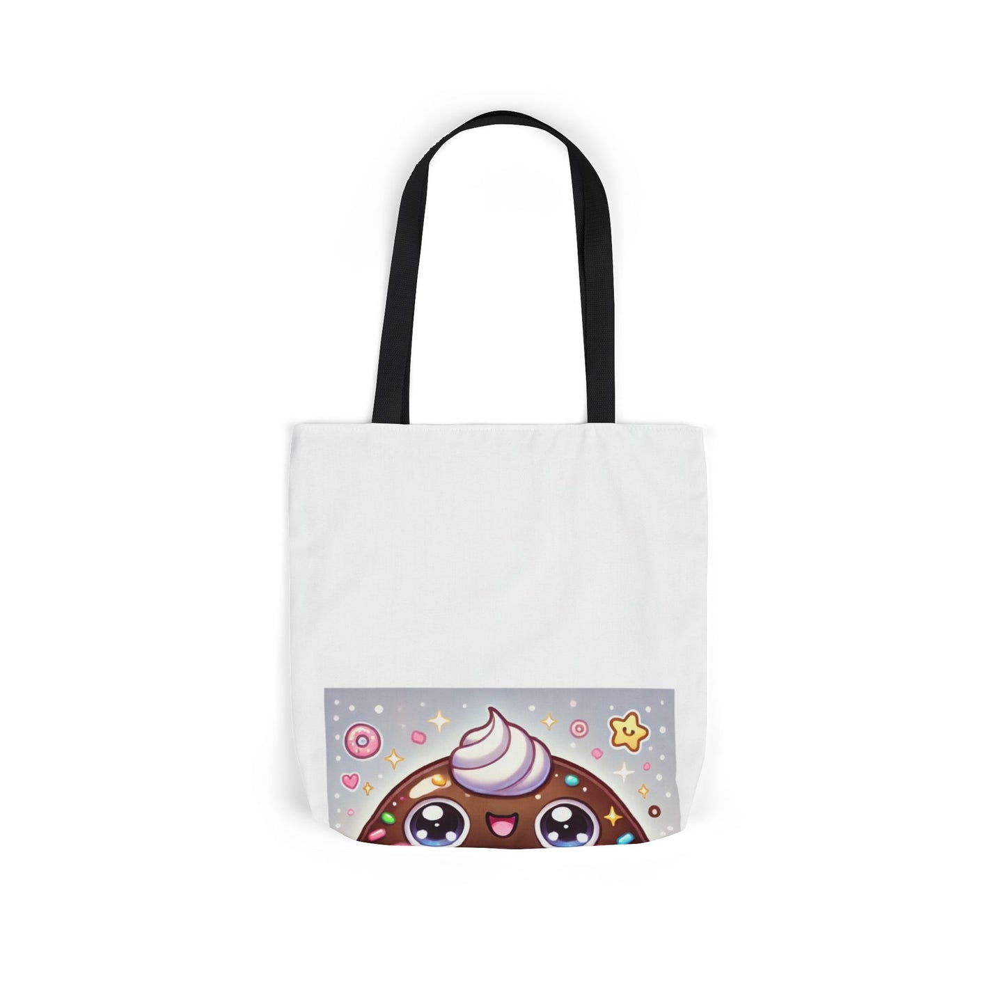Kawaii Chocolate Donut Cute Dessert Art Tote Bag