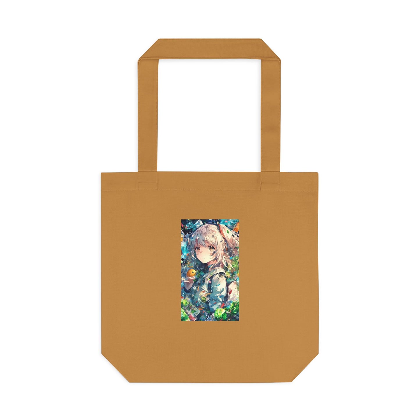Crystal Bottle Anime Portrait Eco Style Tote Bag