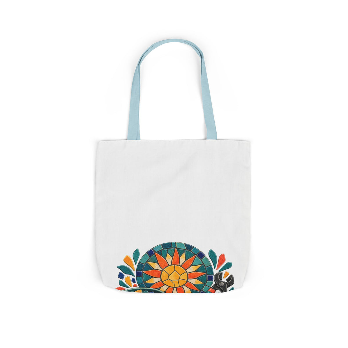 Sunburst Mosaic Making Workshop Tote Bag