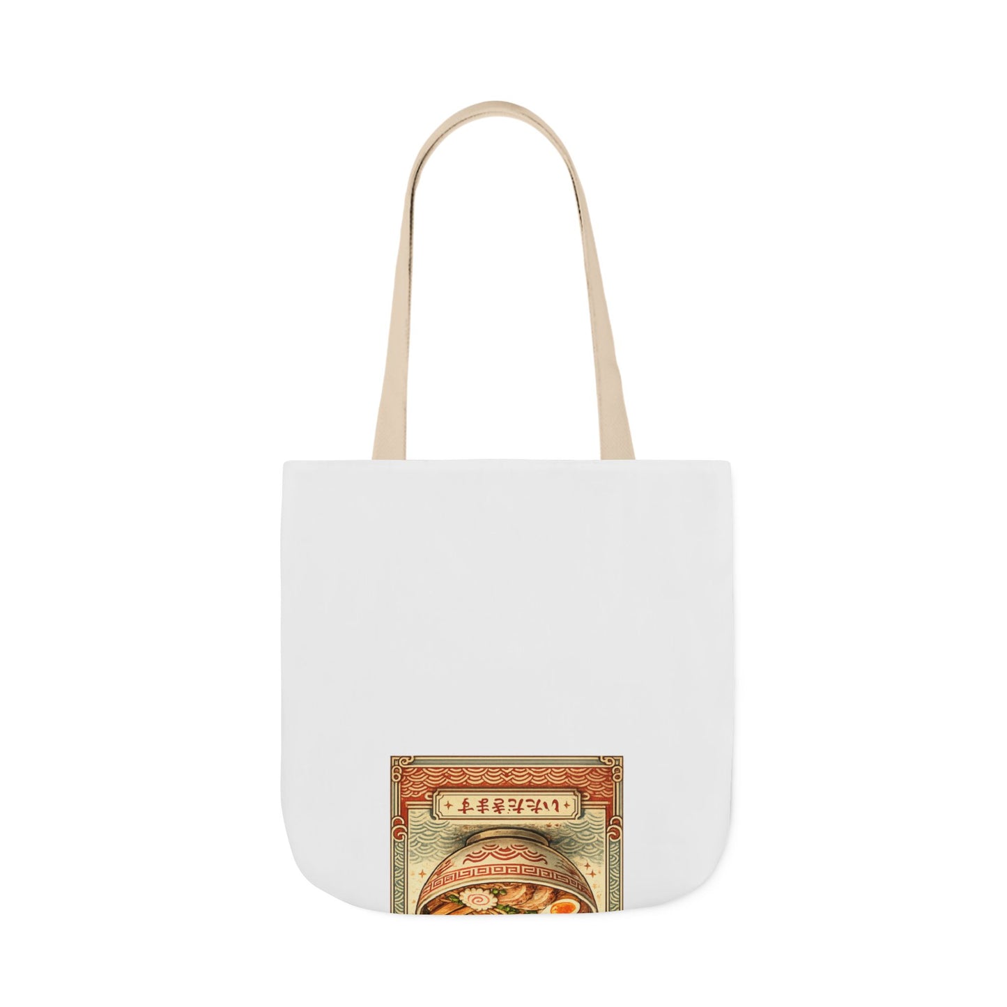 Vintage Ramen Bowl Illustration Tote Bag