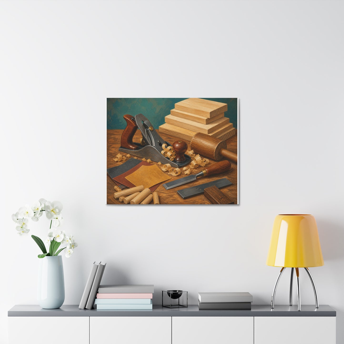Classic Woodworking Tools Hobby Canvas Art