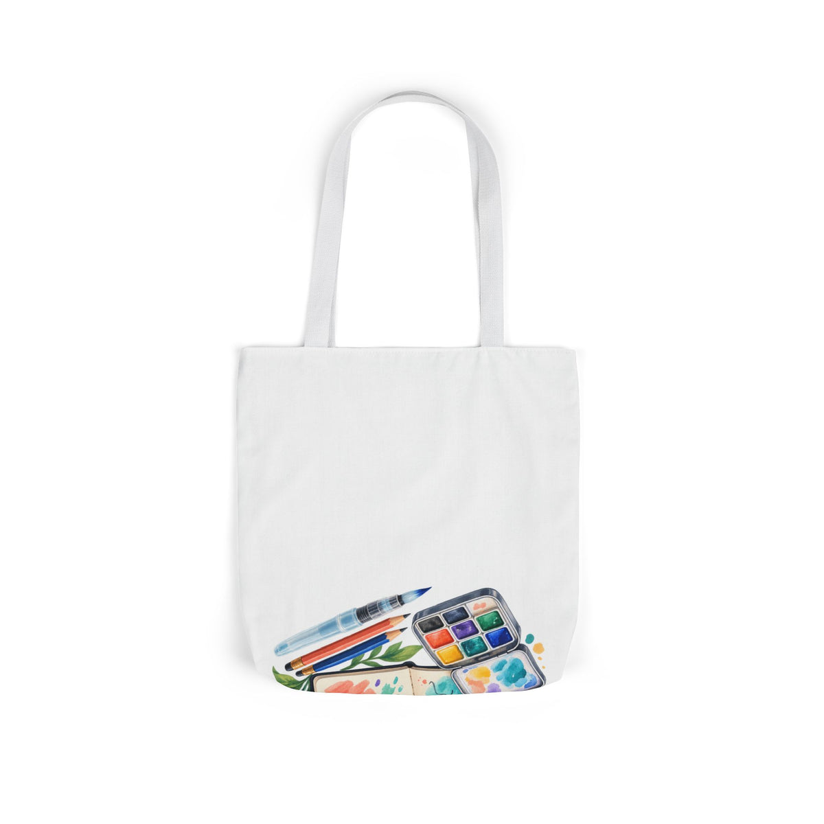 Colorful Urban Sketching Travel Kit Tote Bag