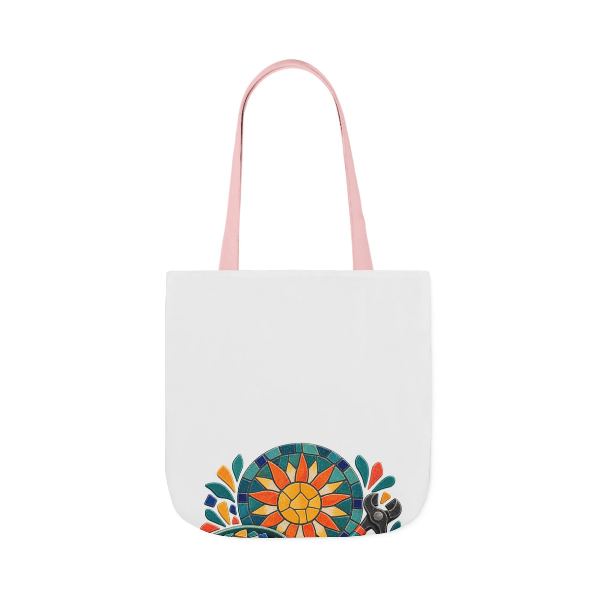 Sunburst Mosaic Making Workshop Tote Bag