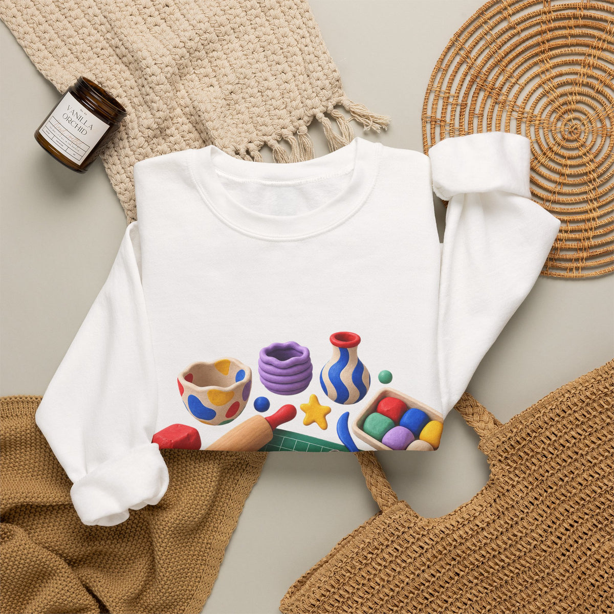 Miniature Clay Sculpting Workshop Sweatshirt