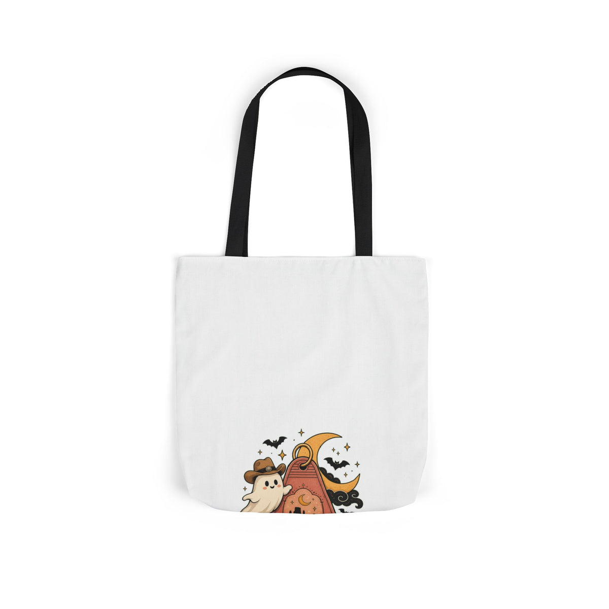 Haunted Desert Keytag Ghost Halloween Tote Bag