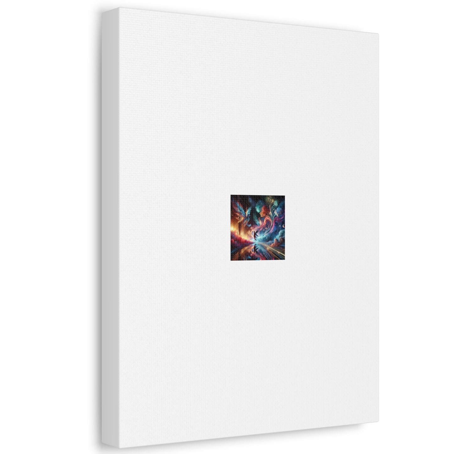 Cosmic Aurora Dancer Dreamscape Gallery Canvas Wall Art