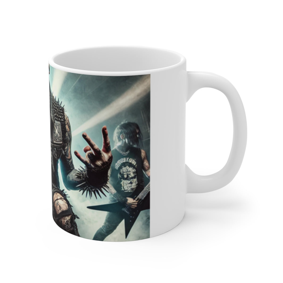 Punk Rock Vocalist Stage Energy Music Coffee Mug