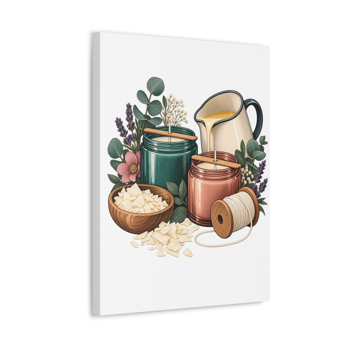 Artisan Candle Making Workshop Canvas