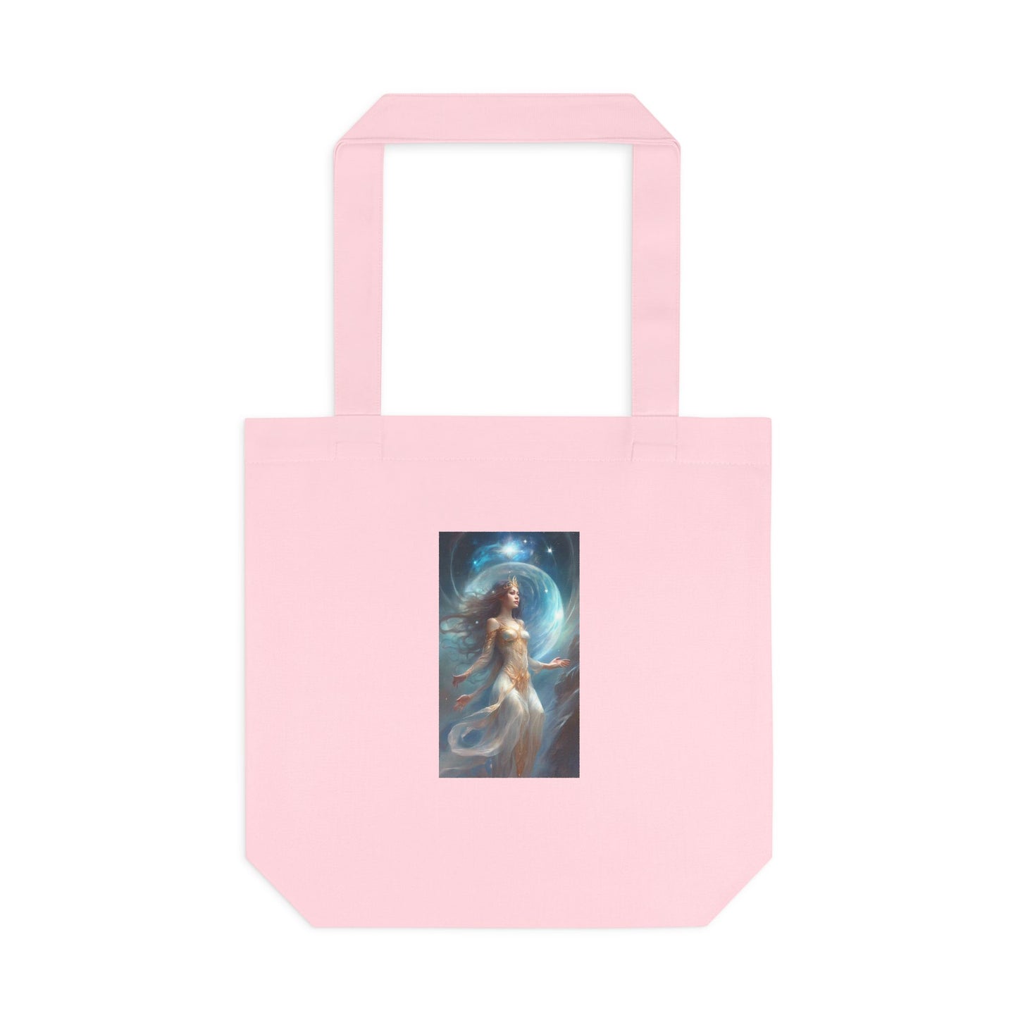 Lunar Celestial Queen Fantasy Portrait Tote Bag