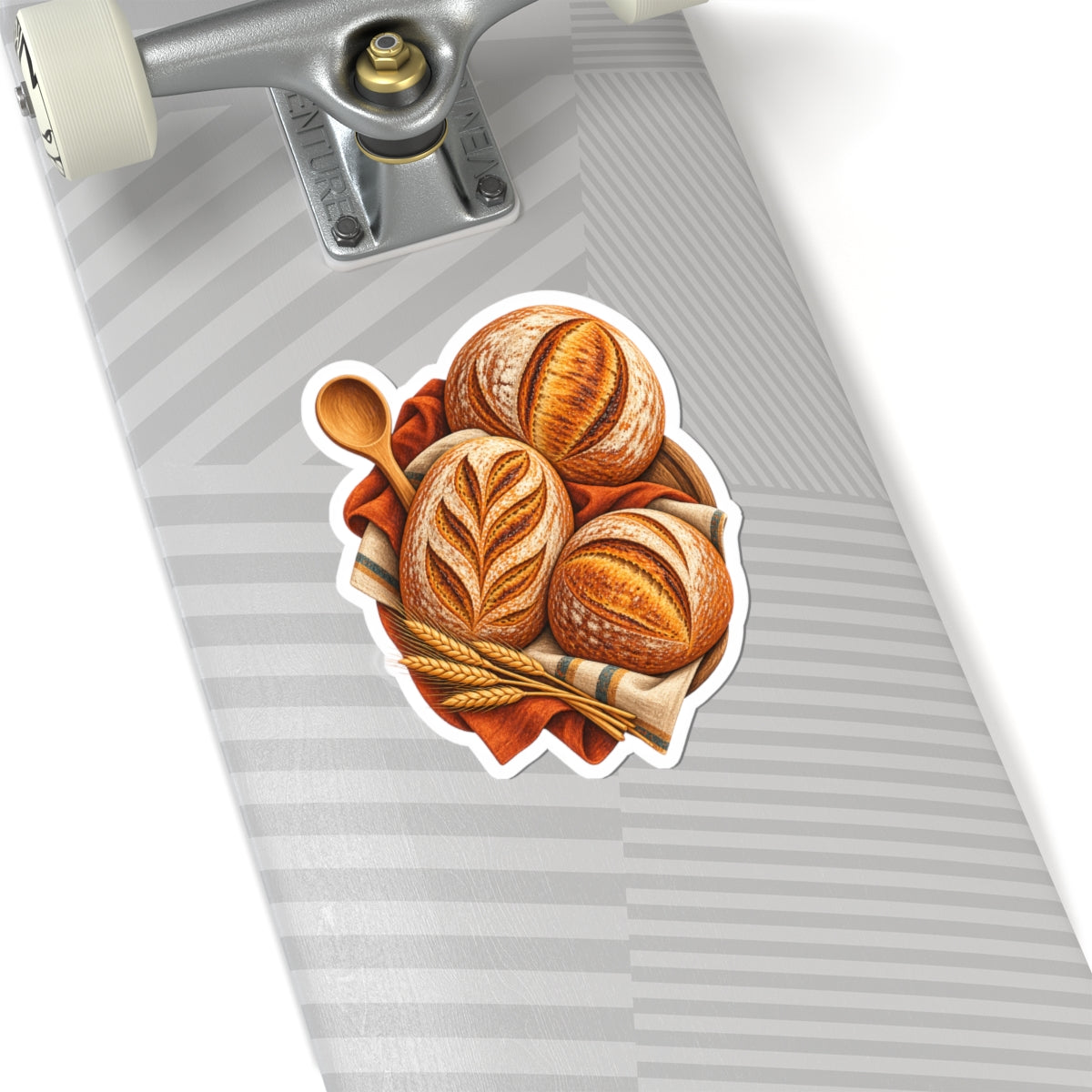 Artisan Bread Baking Emblem Sticker