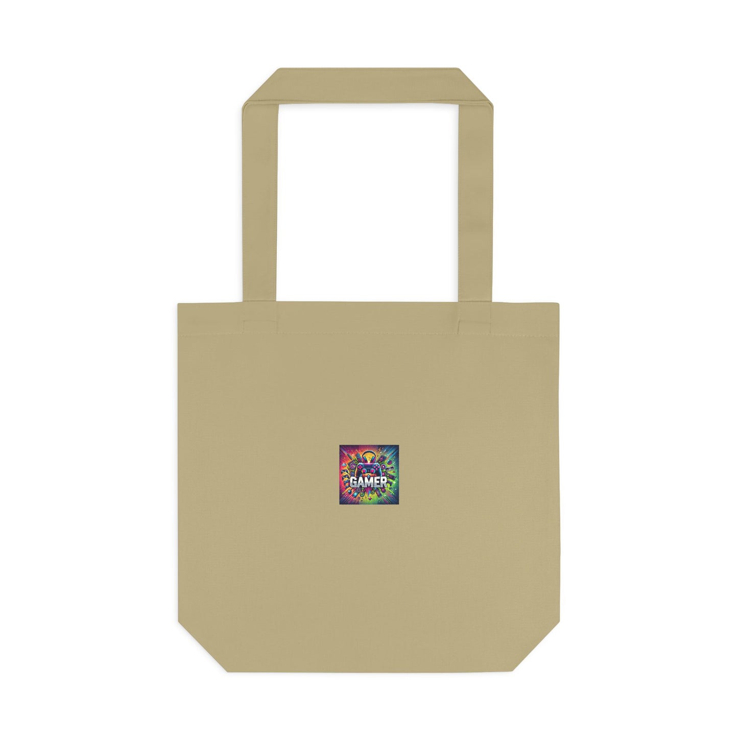 Neon Gamer Energy Retro Arcade Gaming Tote Bag Gift