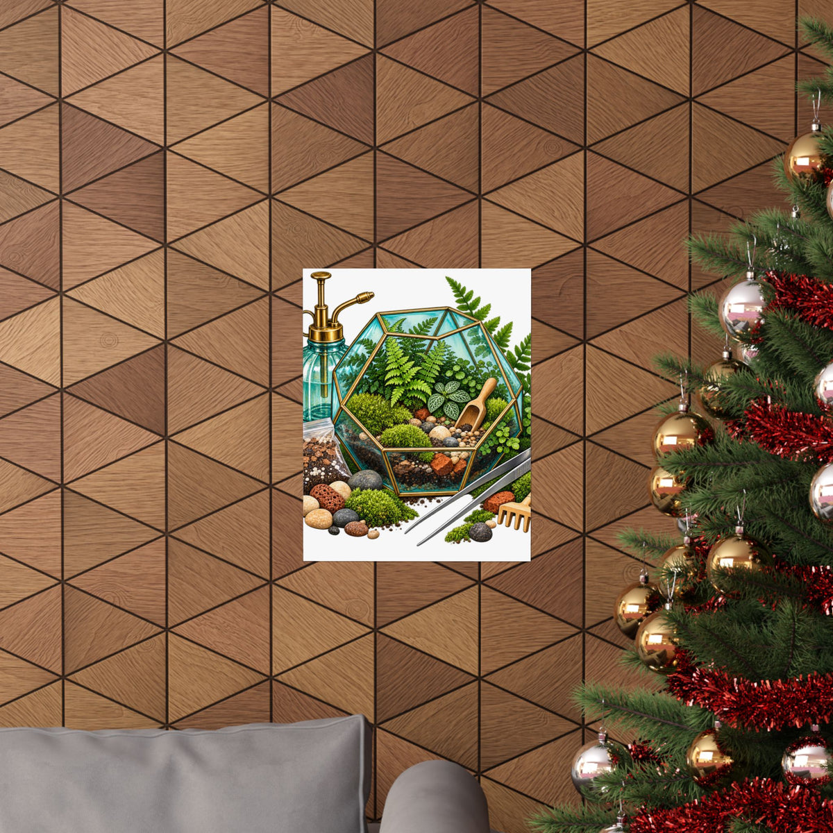 Fern Terrarium Building Workshop Poster