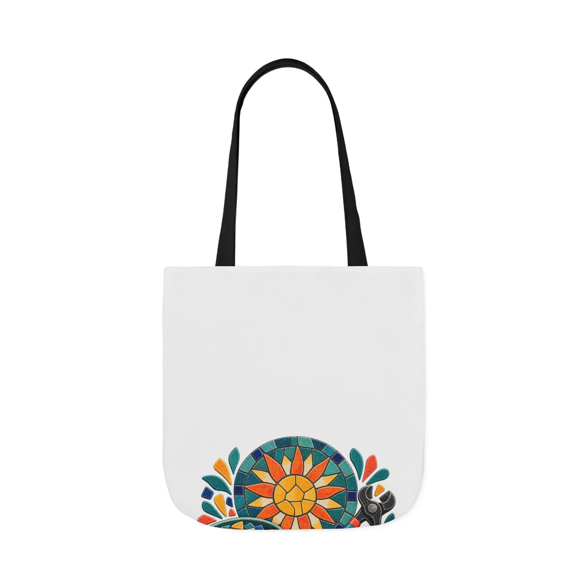 Sunburst Mosaic Making Workshop Tote Bag