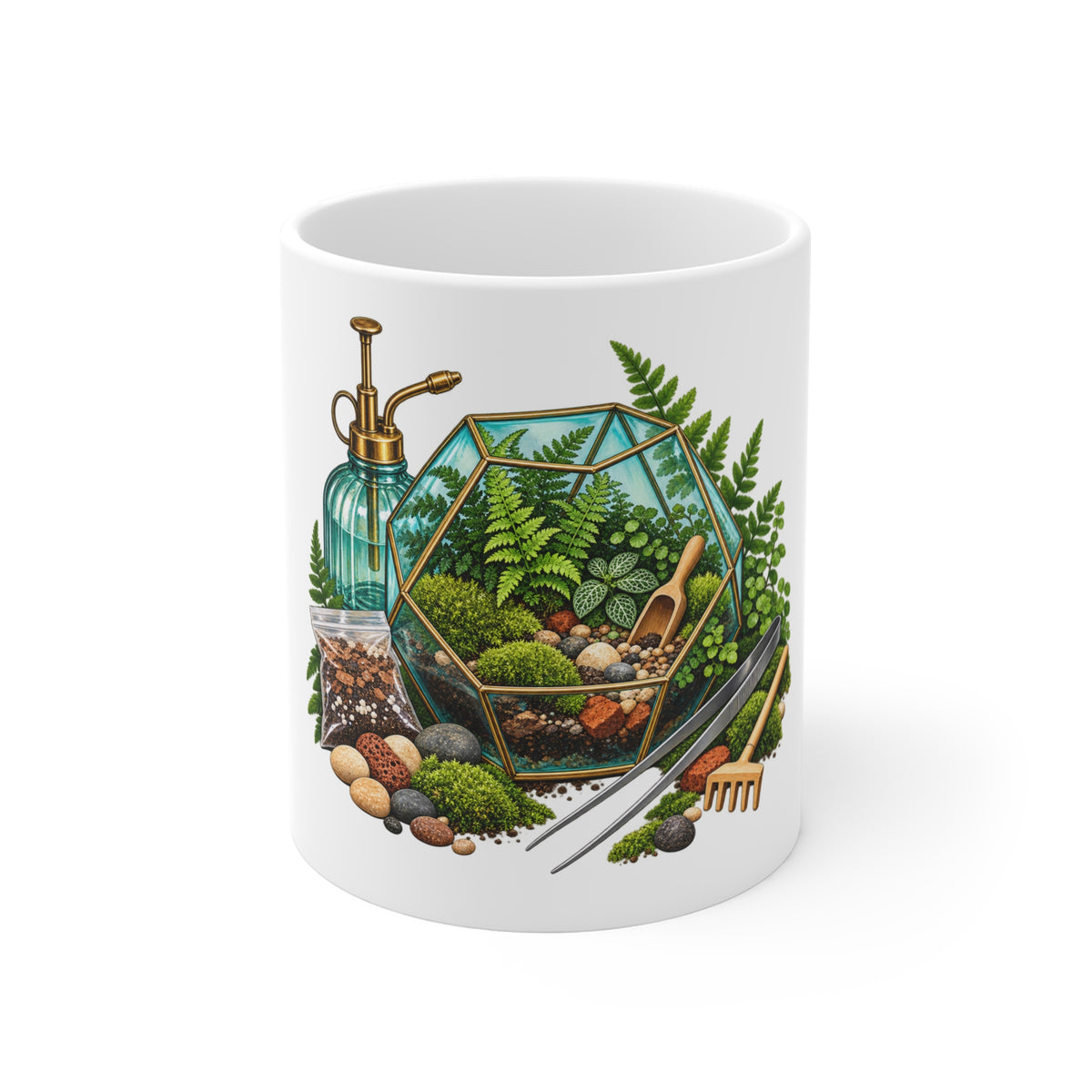 Fern Terrarium Building Workshop Mug
